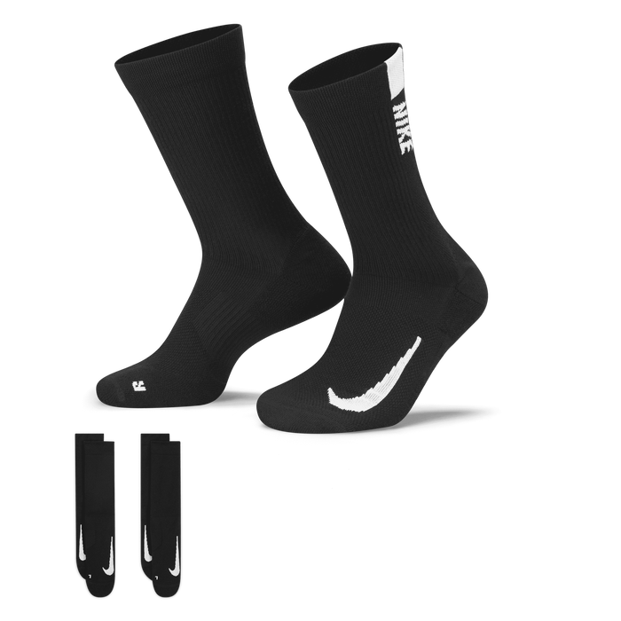 Nike - Bộ Hai Đôi Vớ Thể Thao Nam Nữ Nike Multiplier Crew Socks (2 Pairs)