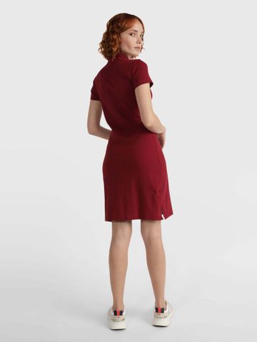 Tommy Hilfiger - Đầm nữ Slim Midi Polo Dress - 3