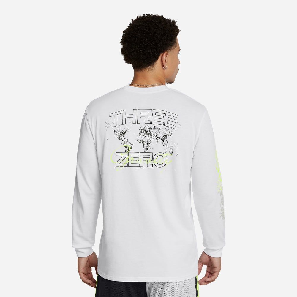 Under Armour - Áo thun tay dài nam Heavyweight Verbiage Basketball