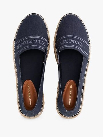 Tommy Hilfiger - Giày búp bê nữ Denim Platform Espadrilles - 2