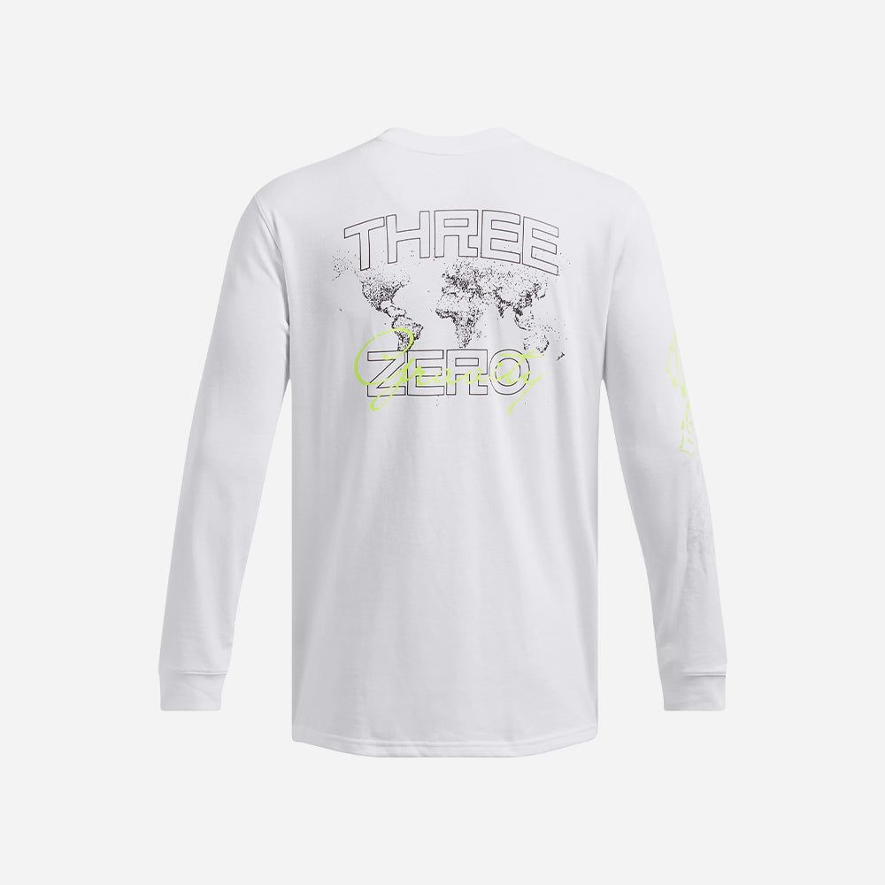 Under Armour - Áo thun tay dài nam Heavyweight Verbiage Basketball