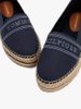 Tommy Hilfiger - Giày búp bê nữ Denim Platform Espadrilles