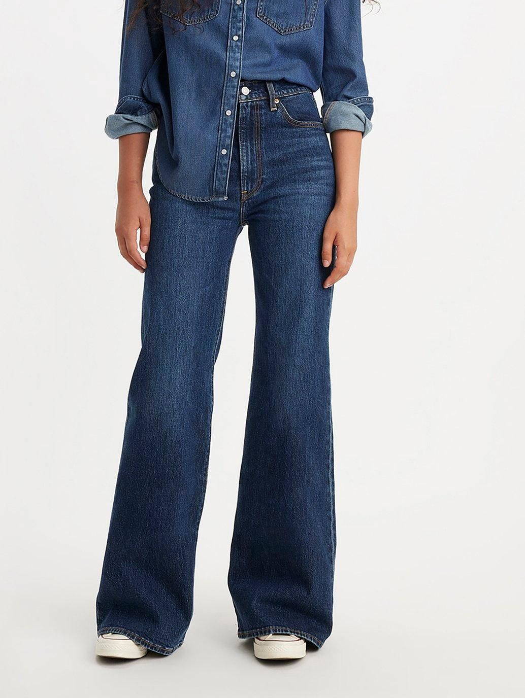 Levi's - Quần jeans dài nữ Ribcage Bell Women's Jeans