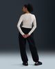 Nike - Áo tay dài thể thao Nữ Chill Knit Women's Slim Long-Sleeve Cropped Top