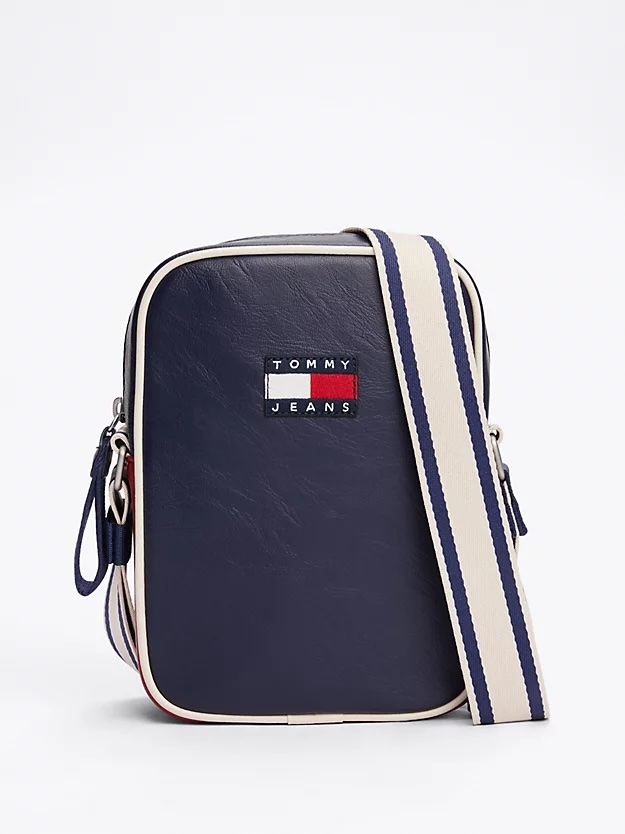 Tommy Hilfiger - Túi đeo chéo nam City Contrast Strap Reporter Bag
