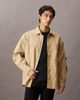 Calvin Klein - Áo sơ mi tay dài CK nam Utility Long Sleeve Zip Up Shirt