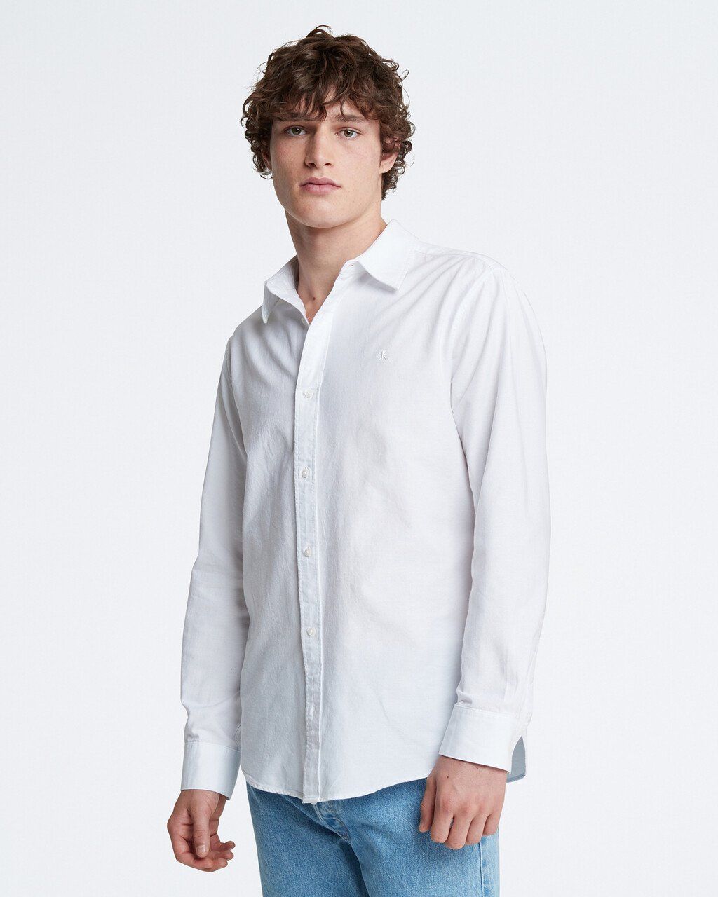 Calvin Klein - Áo sơ mi tay dài nam Oxford Classic Shirt