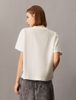 Calvin Klein - Áo phông thời trang CK nữ Monogram Embroidery Tee