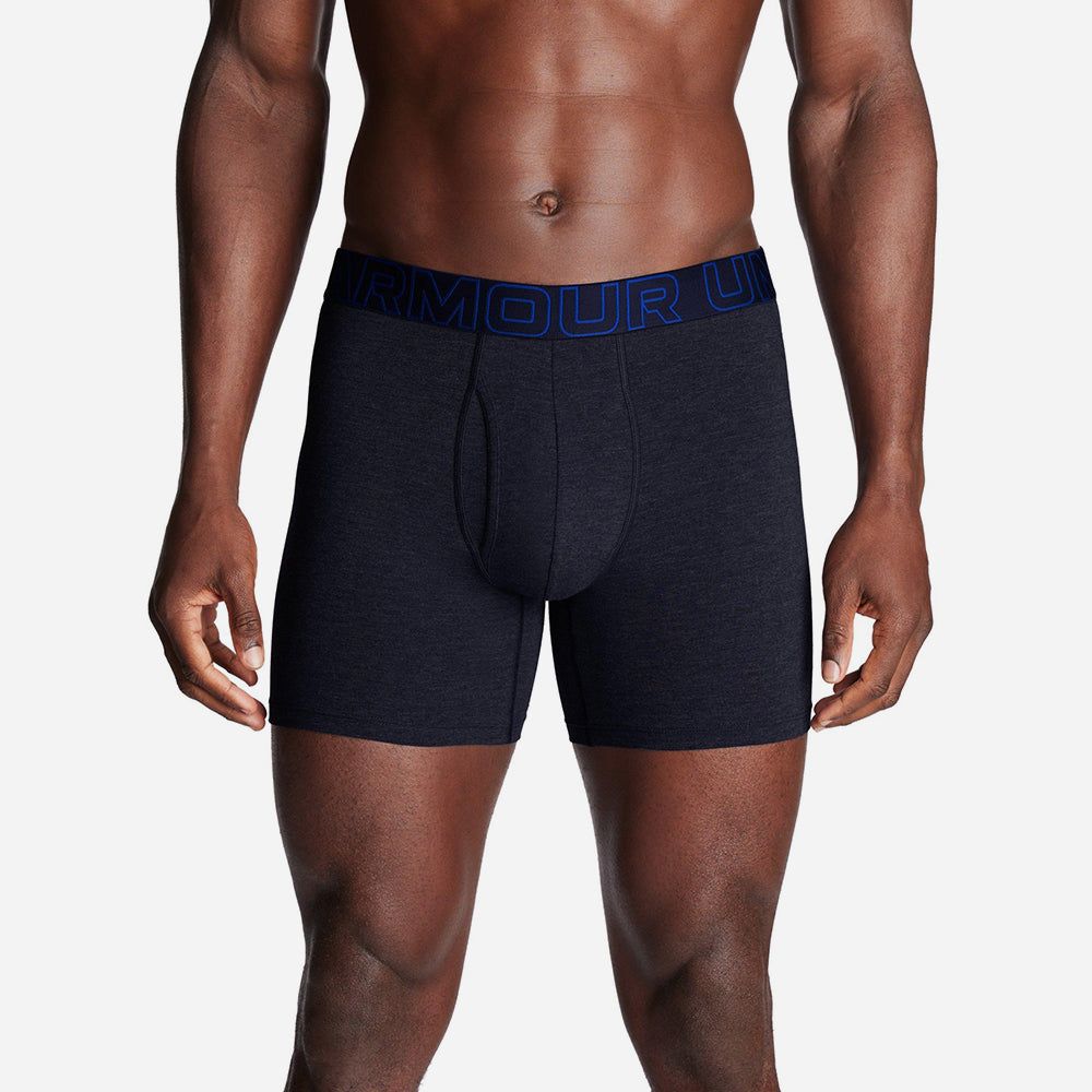 Under Armour - Bộ ba Quần lót nam Performance Cotton 6Inch Training