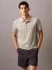 Calvin Klein - Áo polo tay ngắn nam CK Fine Knit Lyocell Blend Polo Shirt