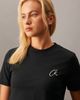 Calvin Klein - Áo thun tay ngắn CK nữ Embroidered Logo T-shirt