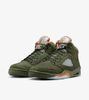 Nike - Giày thời trang thể thao Nam Air Jordan 5 Olive