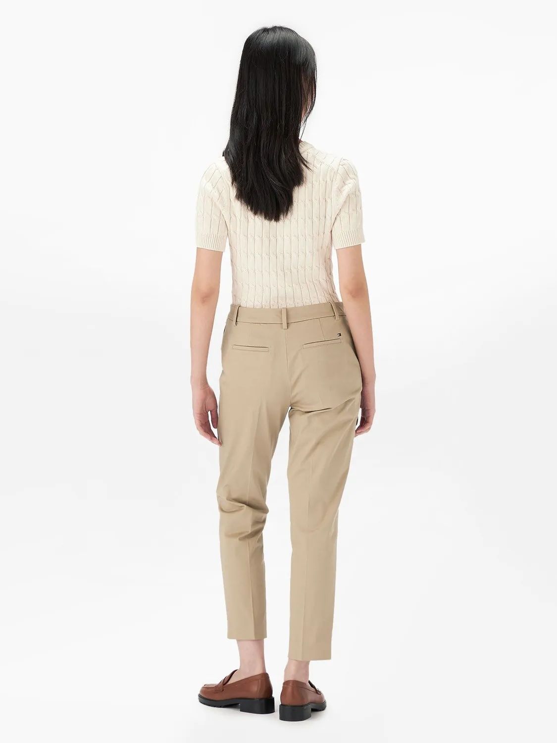 Tommy Hilfiger - Quần dài nữ TH Premium London Slim Ankle Pants