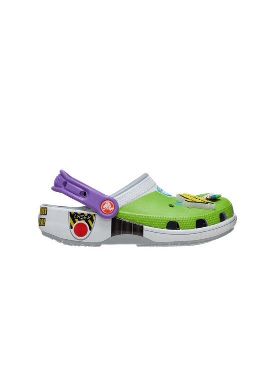 Crocs - Xăng đan trẻ em Classic Toy Story Buzz Blue Grey Lifestyle