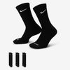 Nike - Bộ ba đôi Vớ thể thao cổ cao Nam Everyday Plus Cushioned Training Crew Socks (3 Pairs)