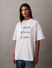Calvin Klein - Áo phông thời trang nữ CK Spaced Logo Graphic Relaxed T-Shirt