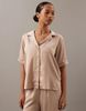 Calvin Klein - Áo ngủ CK nữ Satin Sheen Pyjama Shirt