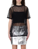 Armani Exchange - Áo thời trang tay ngắn nữ AX Midi Logo T-Shirt