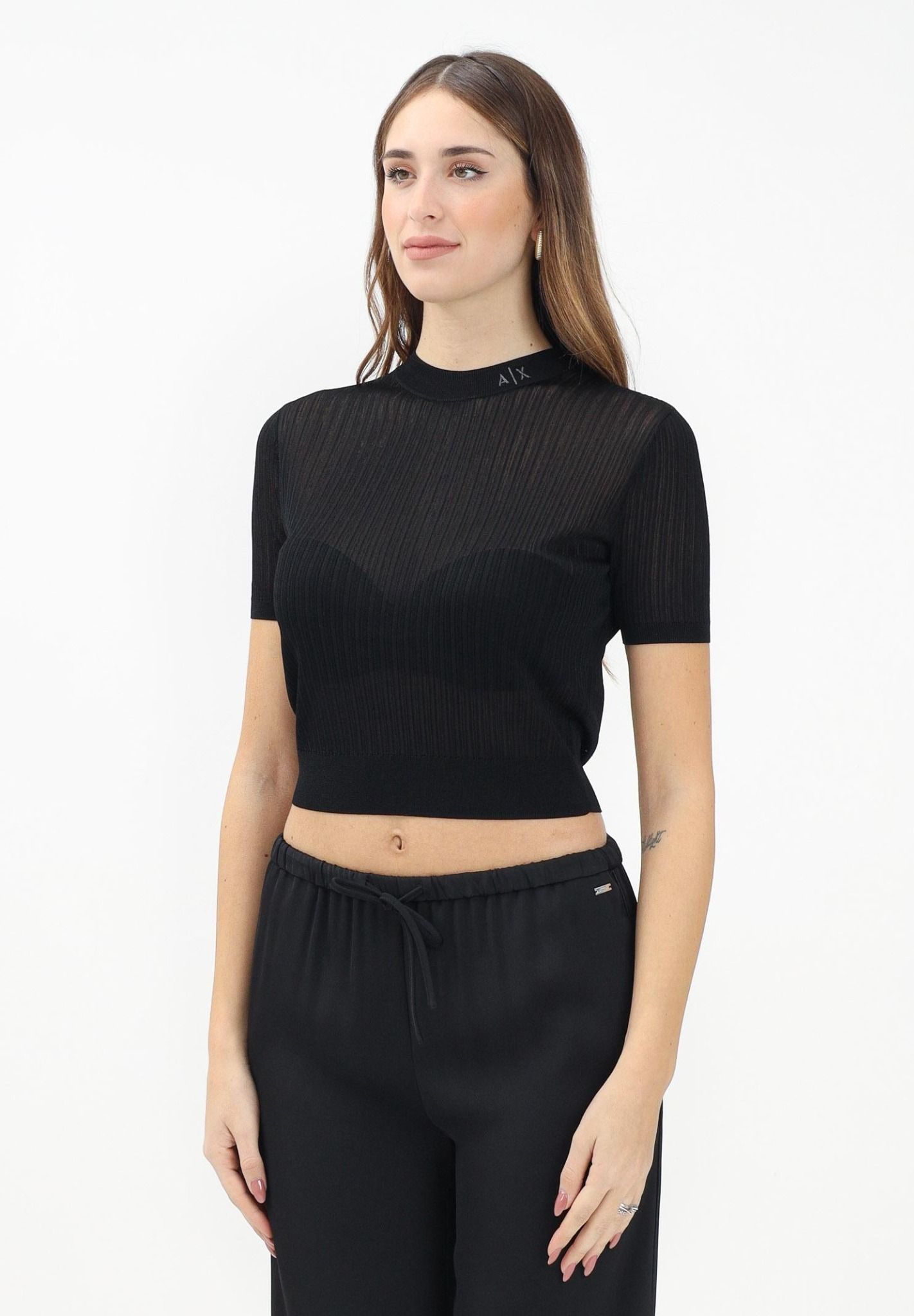 Armani Exchange - Áo thời trang nữ Ax Women's Cotton Pullover