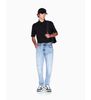 Armani Exchange - Áo polo nam AX Short sleeve polo shirt black
