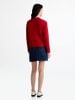 Tommy Hilfiger - Áo khoác len tay dài nữ Reversible Crew Neck Cardigan