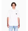 Armani Exchange - Áo polo nam AX White short sleeve polo shirt