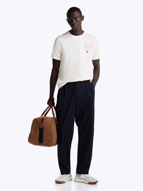 Tommy Hilfiger - Áo thun tay ngắn nam Script Hilfiger Stack Tee