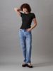 Calvin Klein - Áo thun thời trang CK nữ Premium Contour Rib Crew Tee