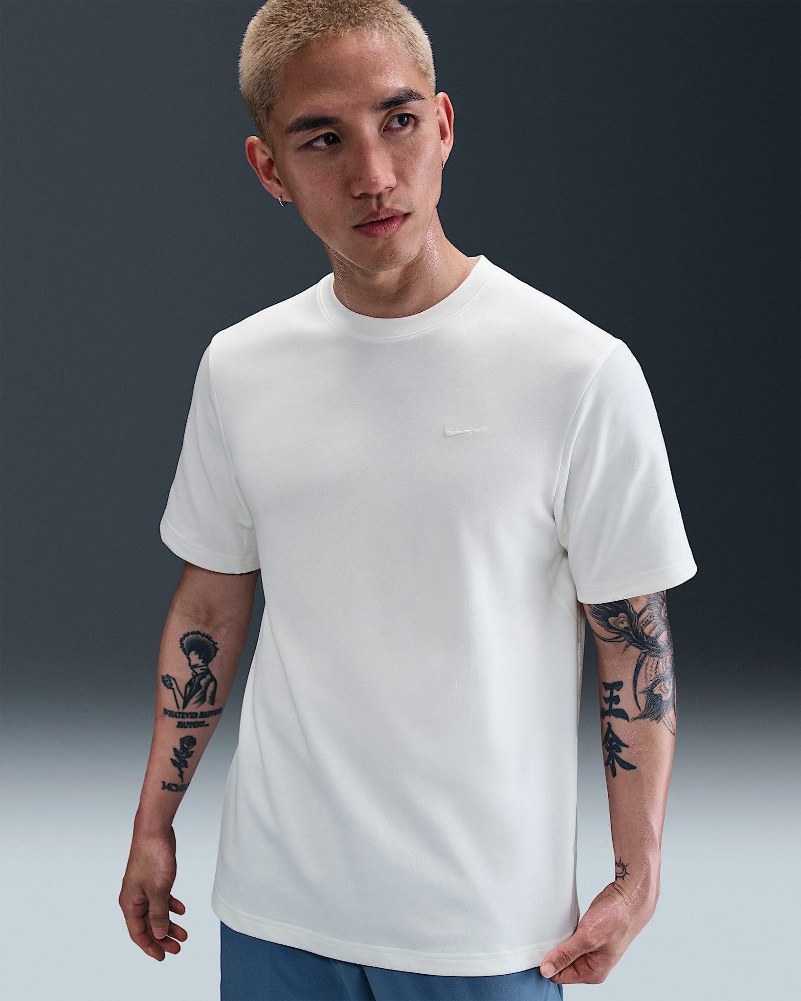 Nike - Áo tay ngắn thể thao Nam Dri-FIT Primary Men's Training T-Shirt