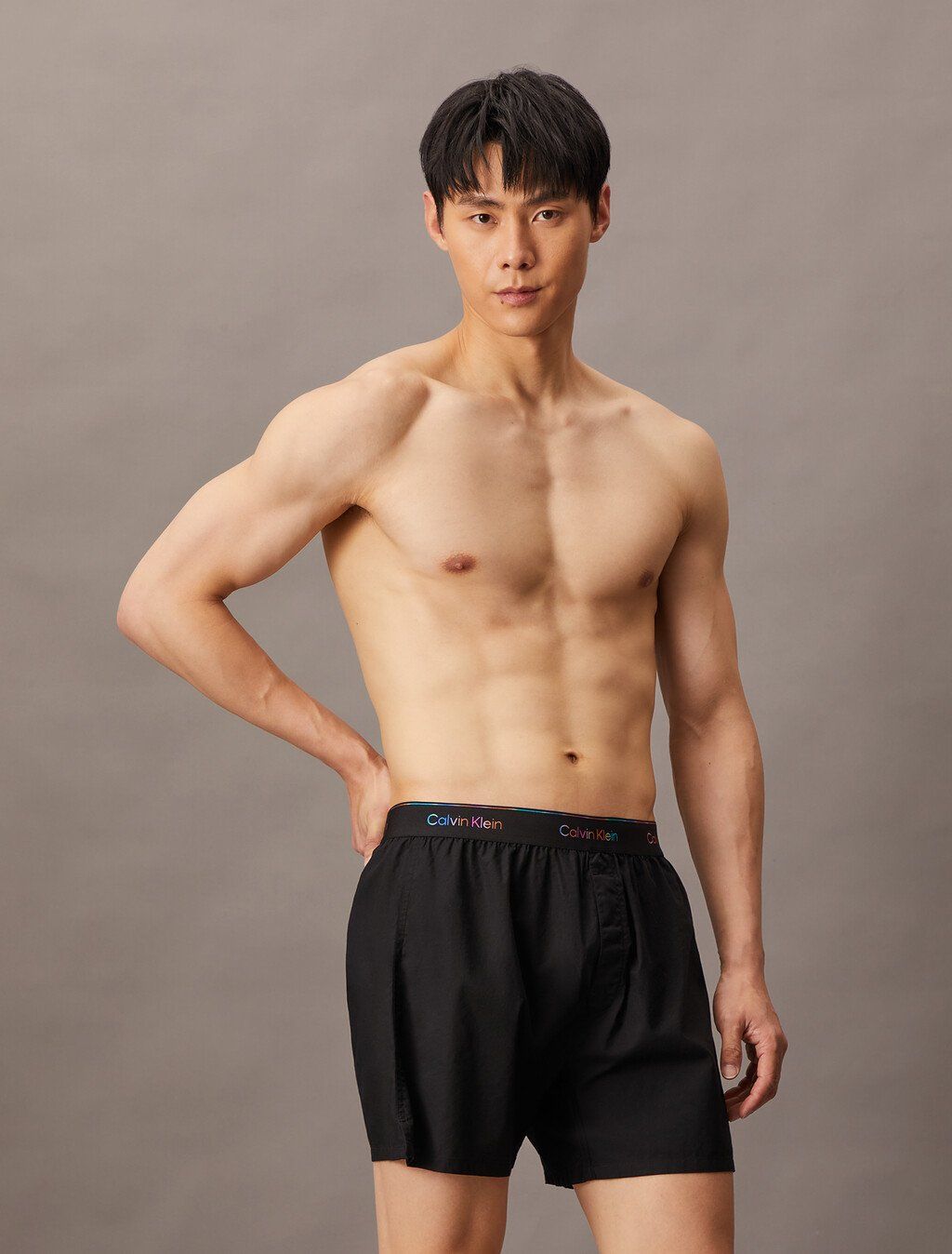 Calvin Klein - Quần ngủ nam CK 100% Cotton Pride Boxer