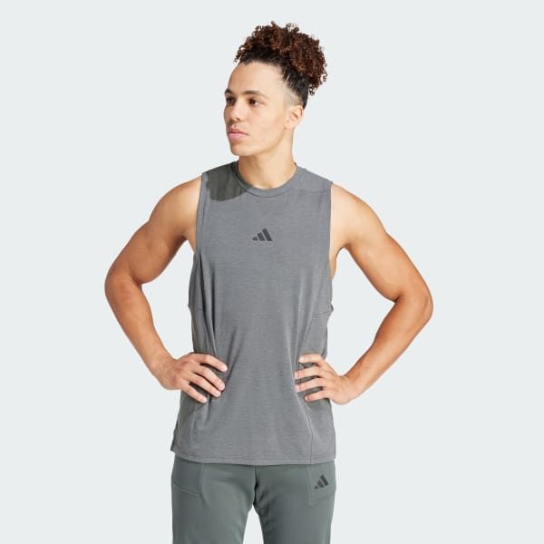 adidas - Áo ba lỗ thể thao Nam Designed for Training Workout Tank Top