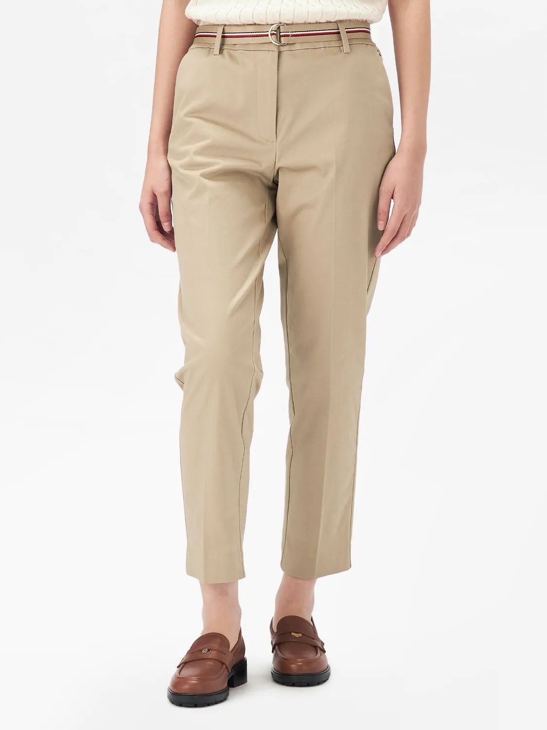 Tommy Hilfiger - Quần dài nữ TH Premium London Slim Ankle Pants