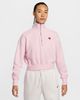 Nike - Áo tay dài thể thao Nữ Sportswear Phoenix Fleece Women's 1/2-Zip Cropped Sweatshirt
