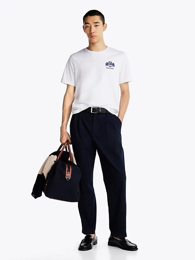 Tommy Hilfiger - Áo thun tay ngắn nam Logo Embroidery T-Shirt