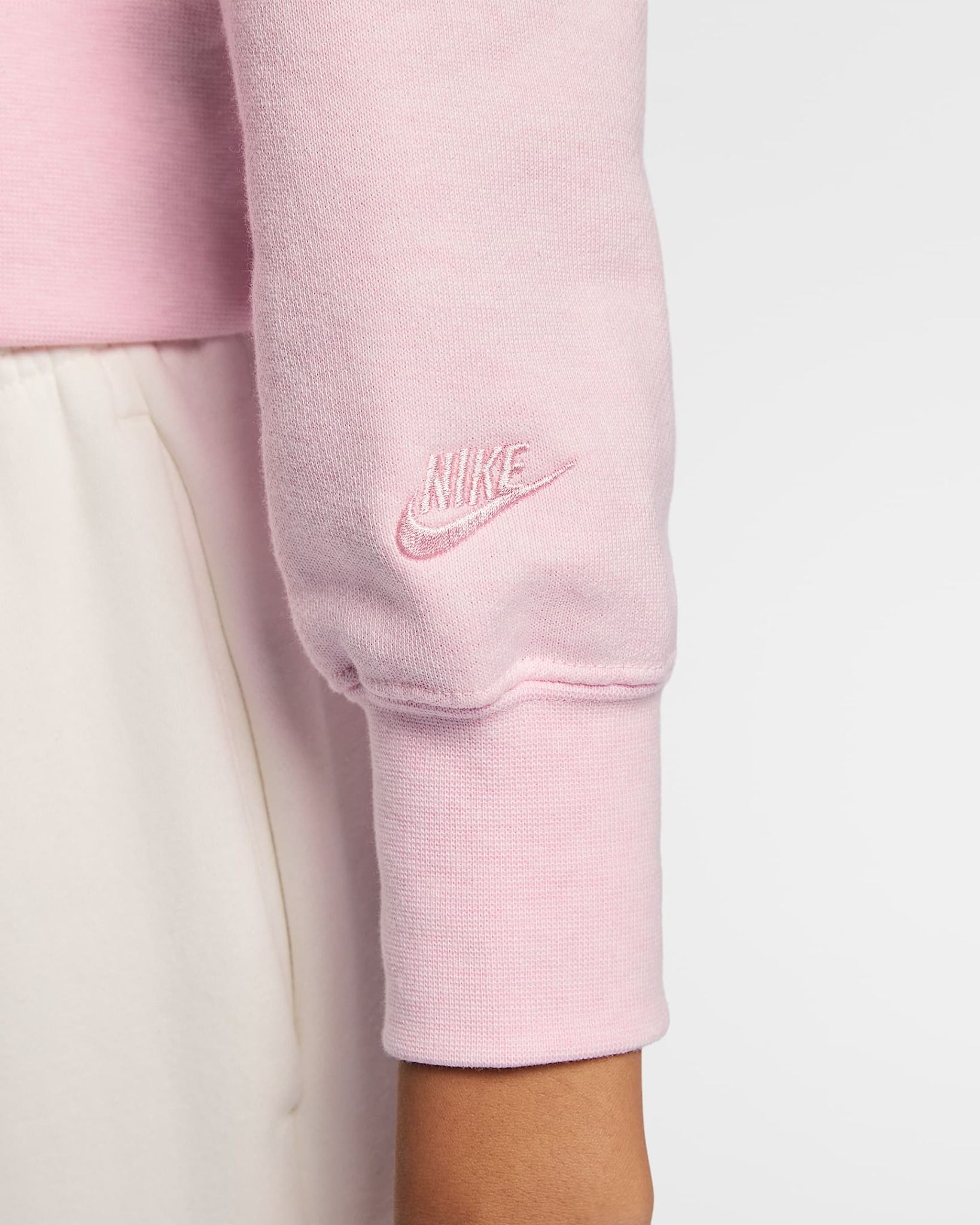 Nike - Áo tay dài thể thao Nữ Sportswear Phoenix Fleece Women's 1/2-Zip Cropped Sweatshirt