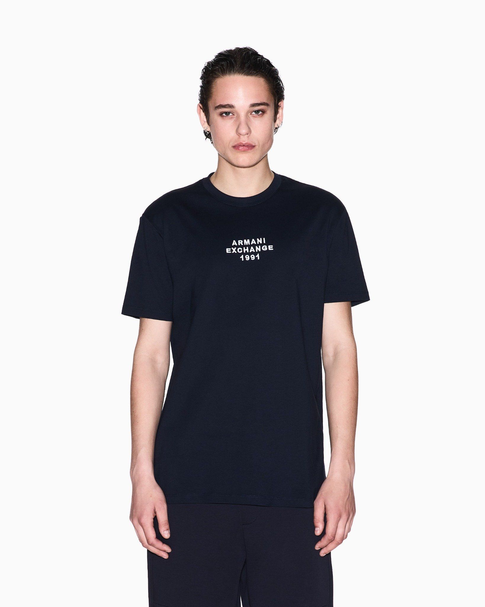 Armani Exchange - Áo thun thời trang nam Ax Premium Cotton T-Shirt