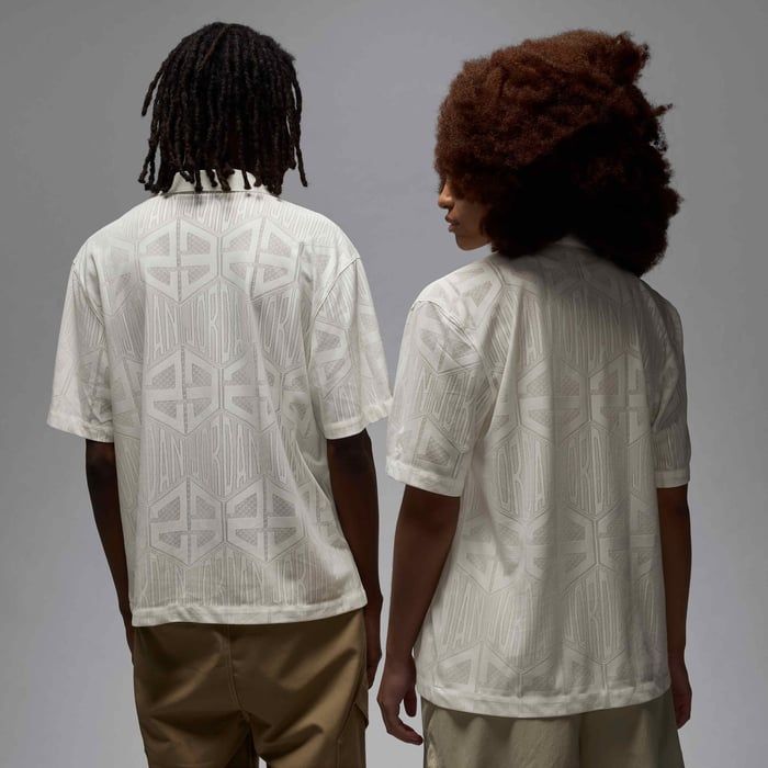 Nike - Áo sơ mi tay ngắn thể thao Nam Jordan Flight Men's Short-Sleeve Knit Top
