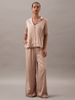 Calvin Klein - Áo ngủ CK nữ Satin Sheen Pyjama Shirt