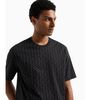 Armani Exchange - Áo phông thời trang nam Ax T-shirt Estamp black