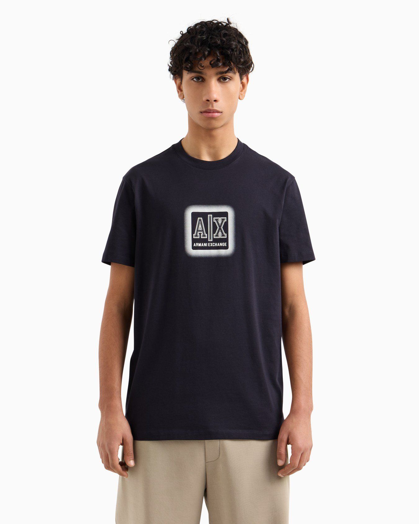 Armani Exchange - Áo phông thời trang nam Ax Premium Cotton T-Shirt