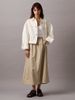 Calvin Klein - Váy dài CK nữ Poplin Pull On Midi Skirt