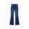 Calvin Klein - Quần jeans dài CK nữ High Rise Flare Lapis
