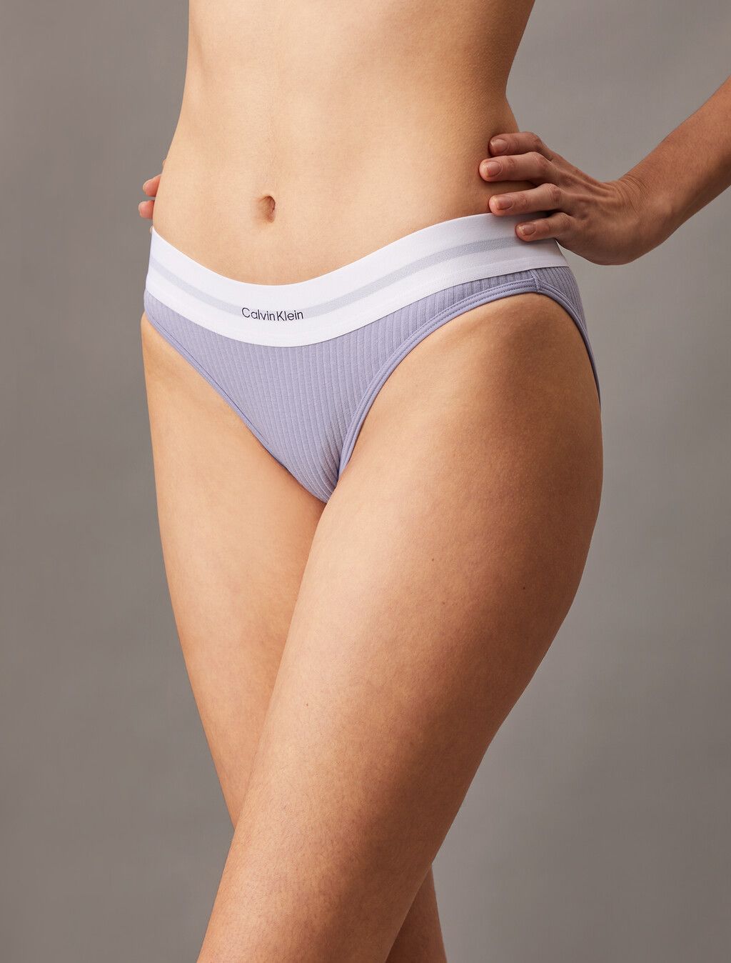 Calvin Klein - Quần lót CK nữ Cotton Modal Stretch Rib Bikini