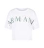 Armani Exchange - Áo phông tay ngắn nữ Ax Cropped short sleeve t-shirt