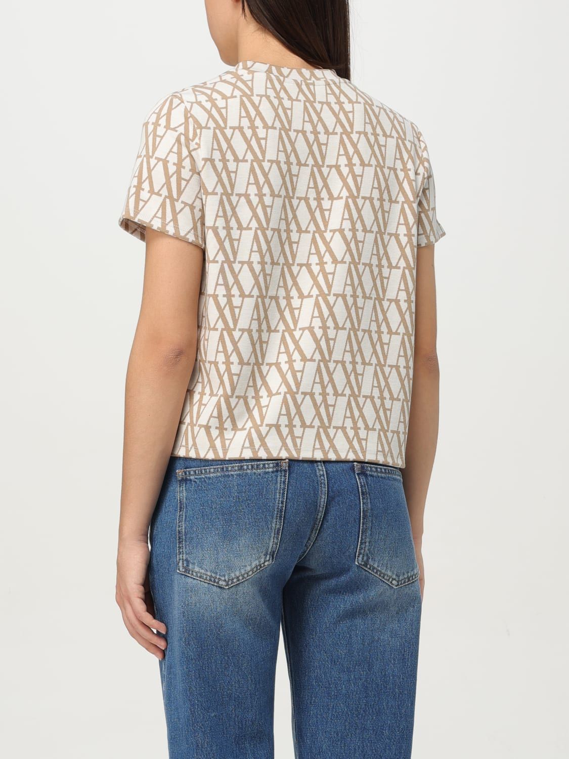 Armani Exchange - Áo phông thời trang nữ AX Women's Top Tee