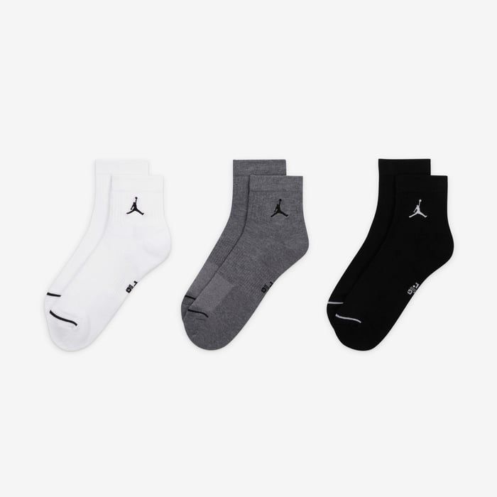 Nike - Vớ thể thao (3 đôi) Nam Nữ Jordan Everyday Ankle Socks (3 Pairs)