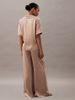 Calvin Klein - Áo ngủ CK nữ Satin Sheen Pyjama Shirt