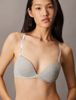 Calvin Klein - Áo ngực CK nữ Cotton Modal Wirefree Push Up Plunge Bra