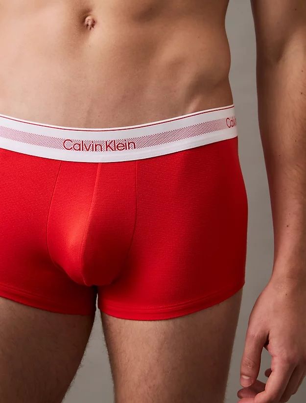 Calvin Klein - Bộ ba Quần lót nam CK Pack Low Rise Trunks - Icon Modal Mesh