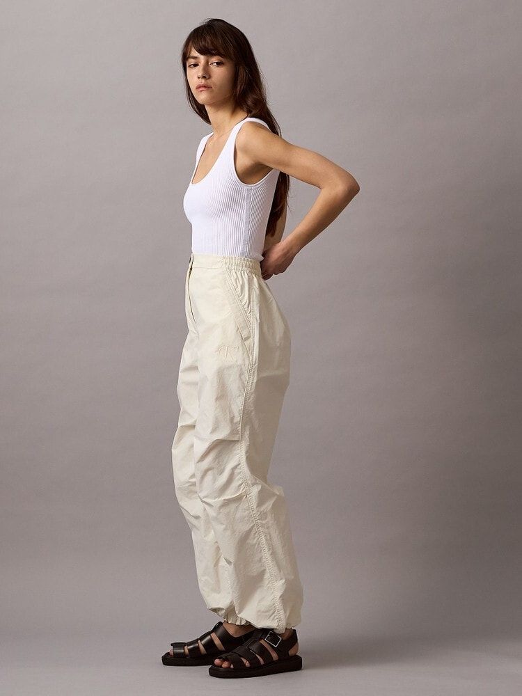 Calvin Klein - Quần dài CK nữ Crinkle Nylon Parachute Pants